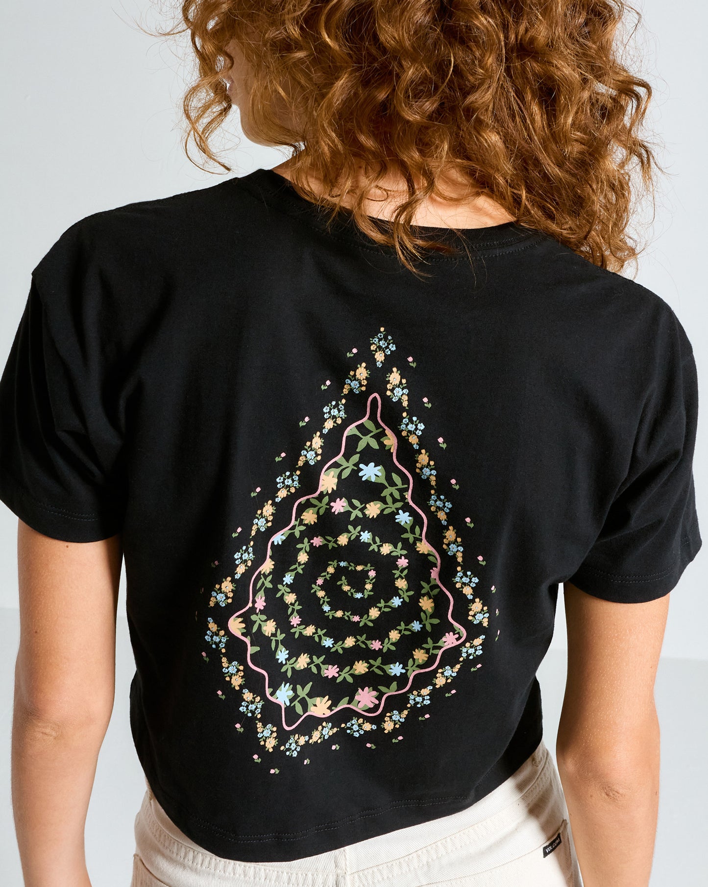 Camiseta Volcom Maze Preta