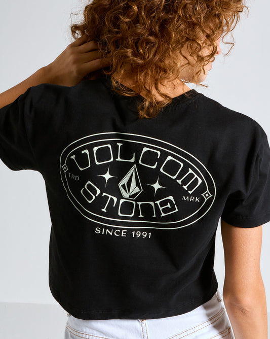 Camiseta Volcom Stoneshine Preta