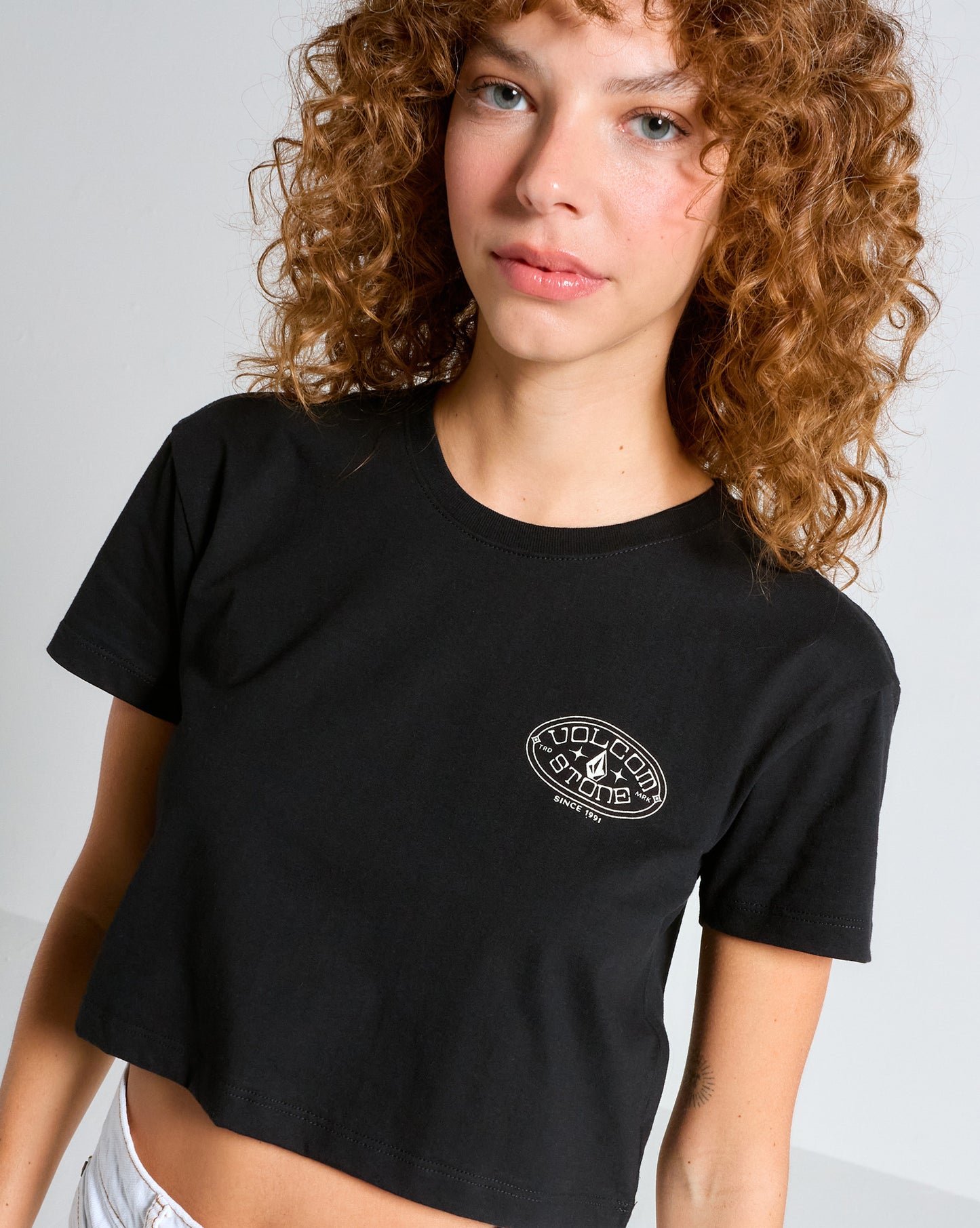 Camiseta Volcom Stoneshine Preta