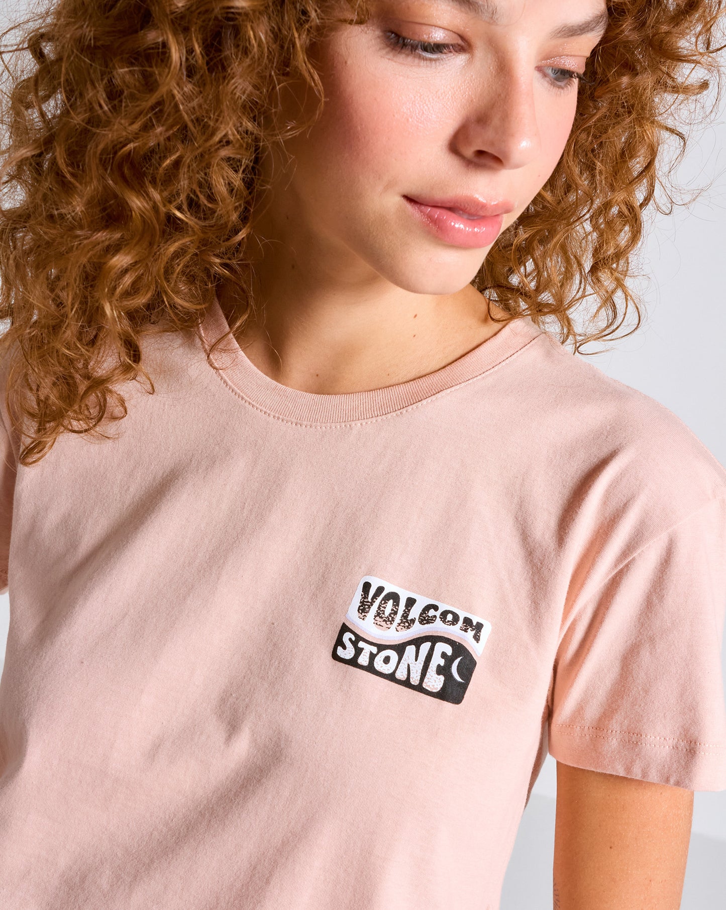 Camiseta Volcom Night Out Rosa