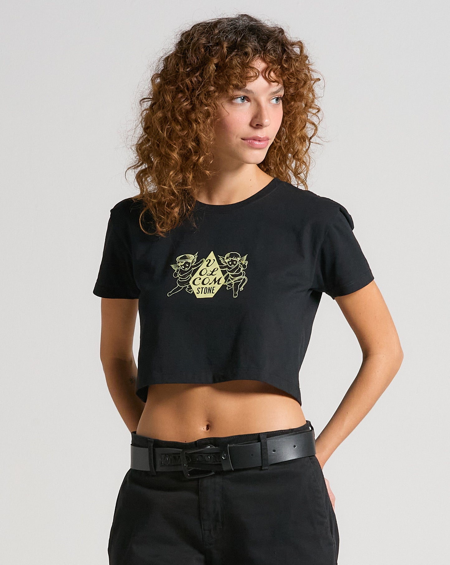 Camiseta Volcom Angels Preta