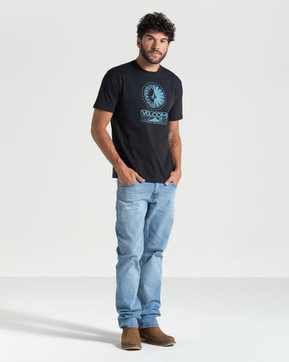 Camiseta Volcom Out There Preta