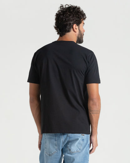 Camiseta Volcom Out There Preta