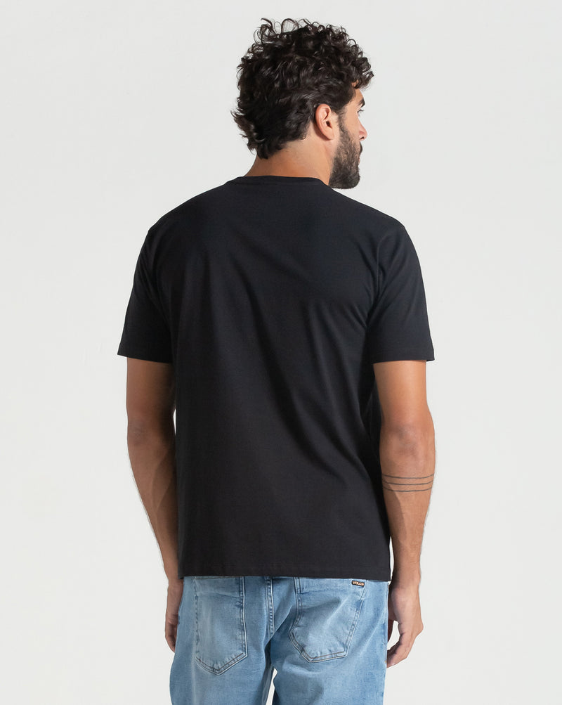 Camiseta Volcom Out There Preta