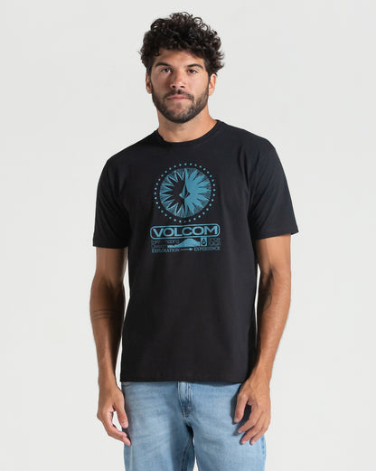 Camiseta Volcom Out There Preta
