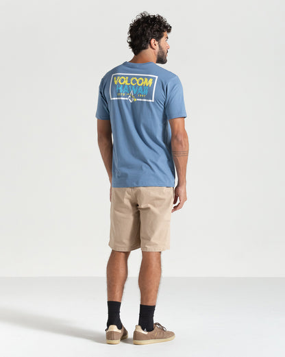 Camiseta Volcom Fuzer Azul
