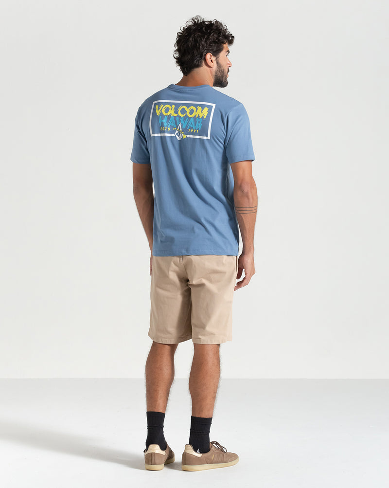 Camiseta Volcom Fuzer Azul