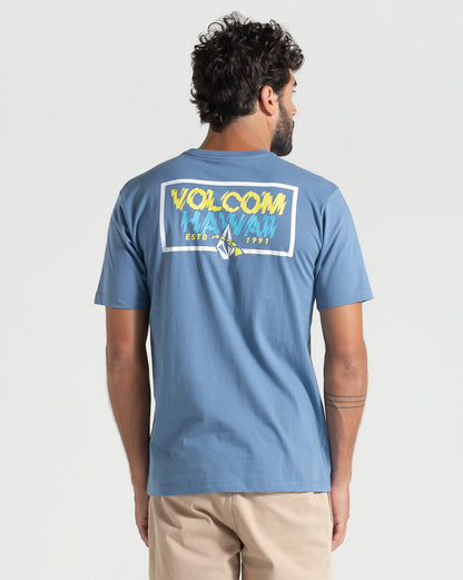 Camiseta Volcom Fuzer Azul