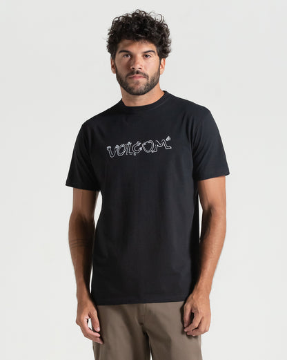 Camiseta Volcom Crazybal Preta