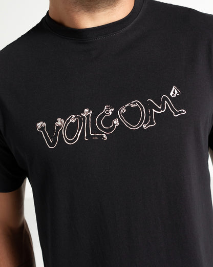 Camiseta Volcom Crazybal Preta