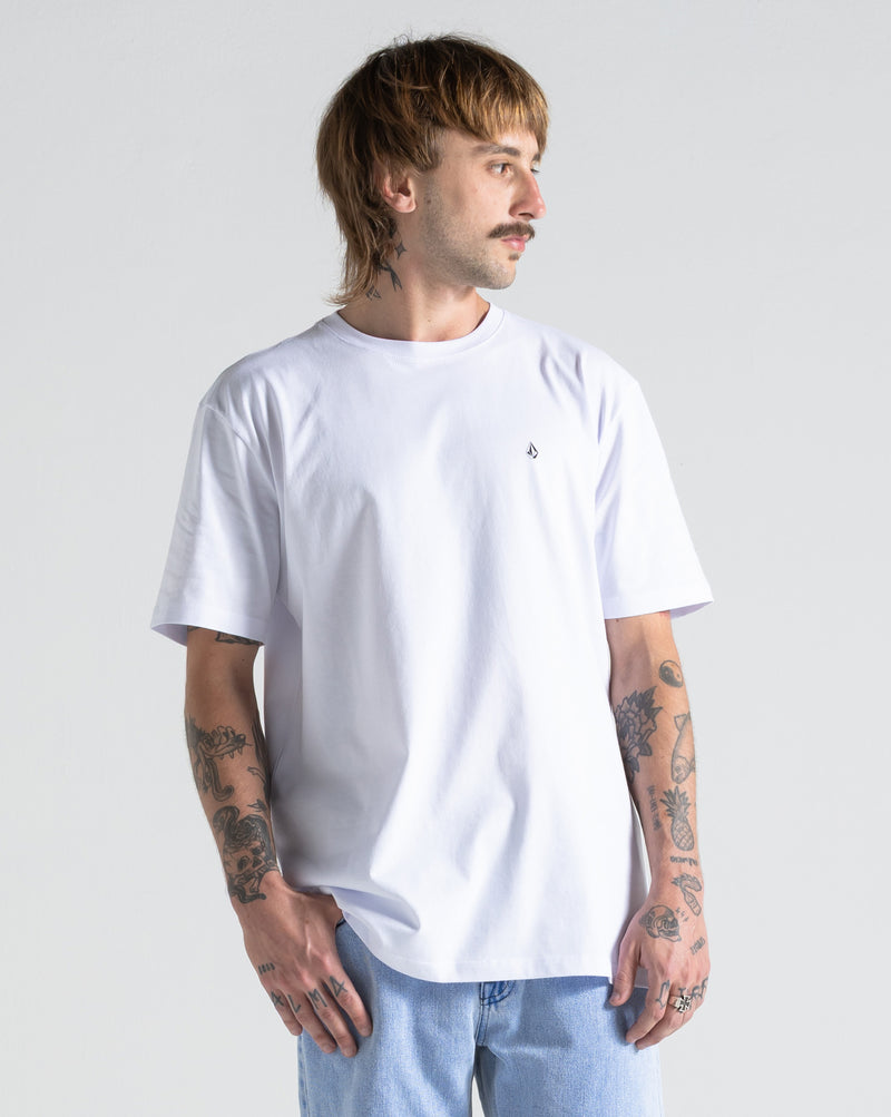 Camiseta Volcom Stone Blanks Branca