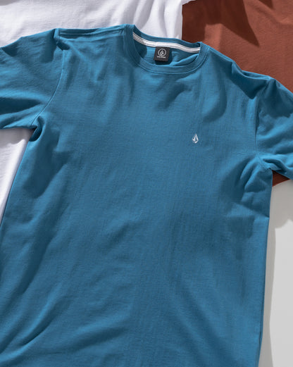 Camiseta Volcom Stone Blanks Azul