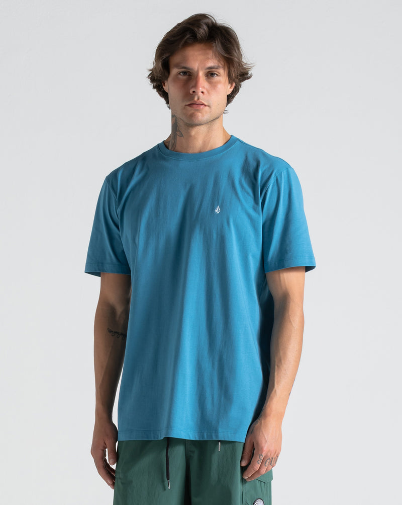 Camiseta Volcom Stone Blanks Azul
