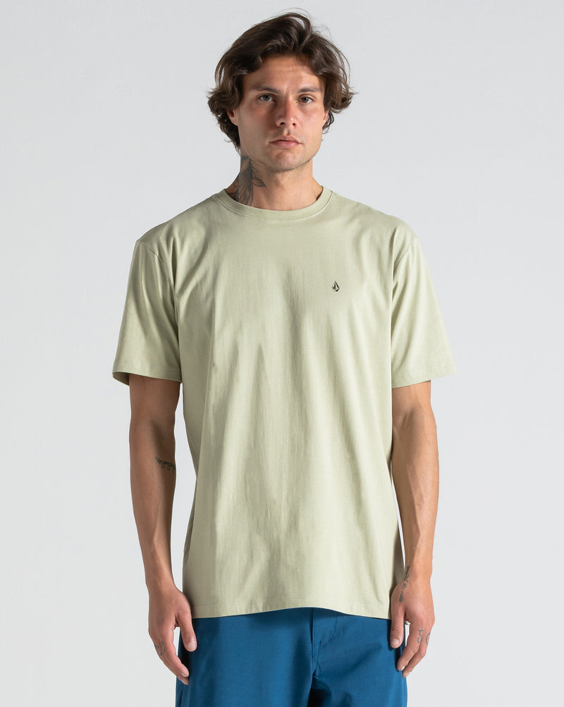Camiseta Volcom Stone Blanks Verde Clara