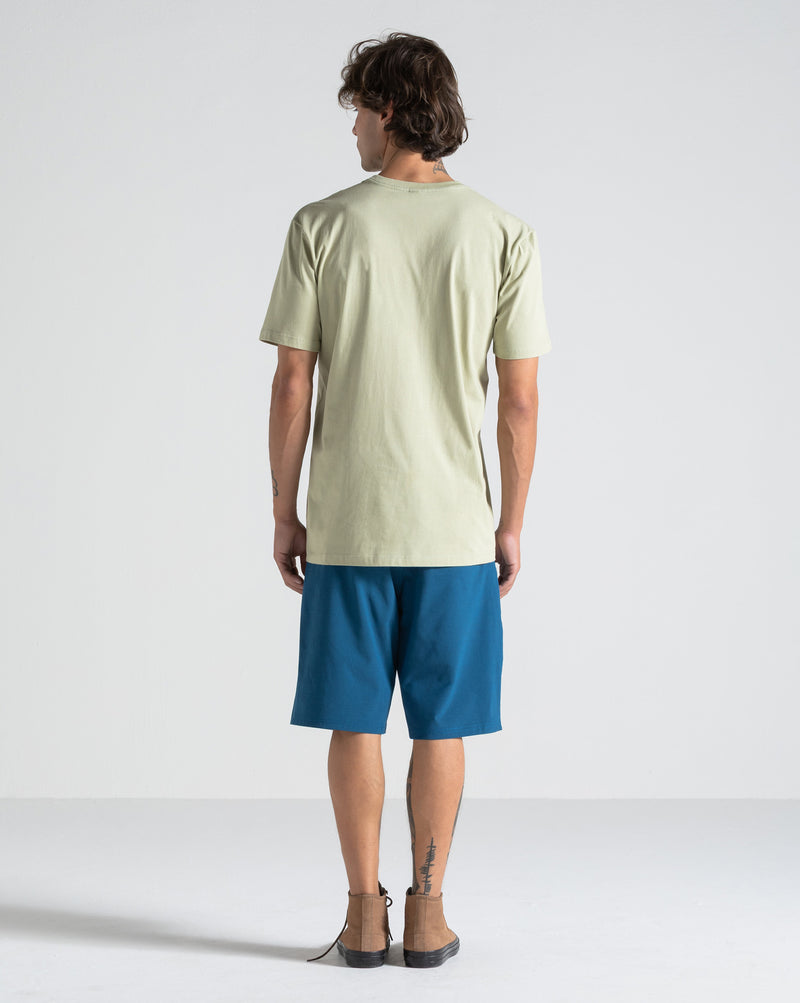 Camiseta Volcom Stone Blanks Verde Clara