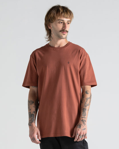 Camiseta Volcom Stone Blanks Vermelha