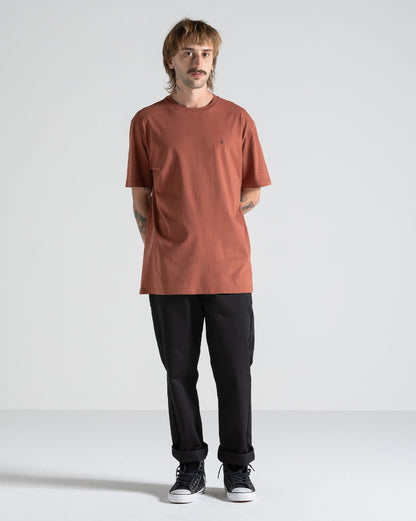 Camiseta Volcom Stone Blanks Vermelha