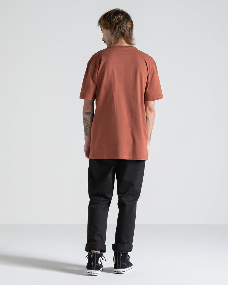 Camiseta Volcom Stone Blanks Vermelha