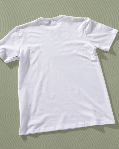 Camiseta Volcom Solid Stone Branca