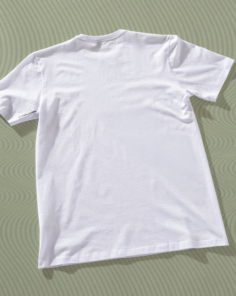 Camiseta Volcom Solid Stone Branca