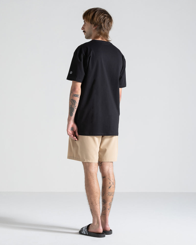 Camiseta Volcom Solid Stone Preta