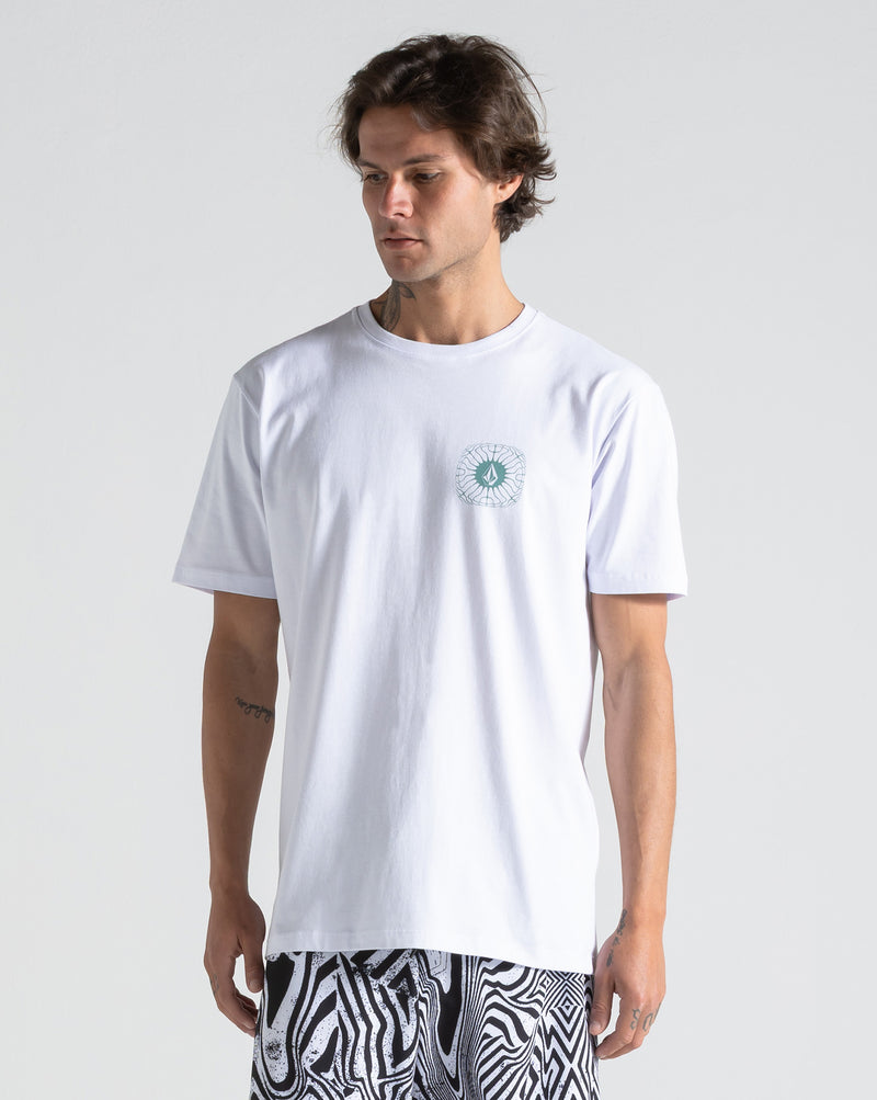 Camiseta Volcom Frequency Branca