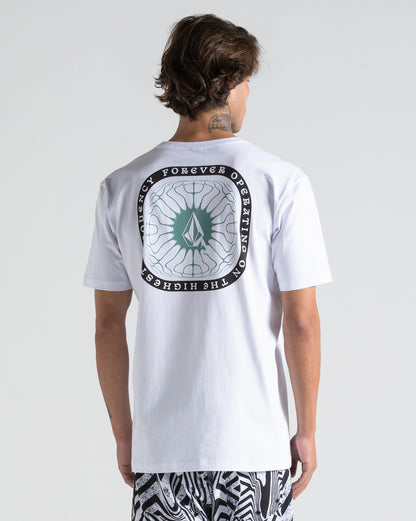 Camiseta Volcom Frequency Branca