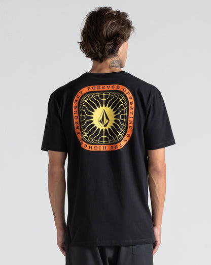 Camiseta Volcom Frequency Preta