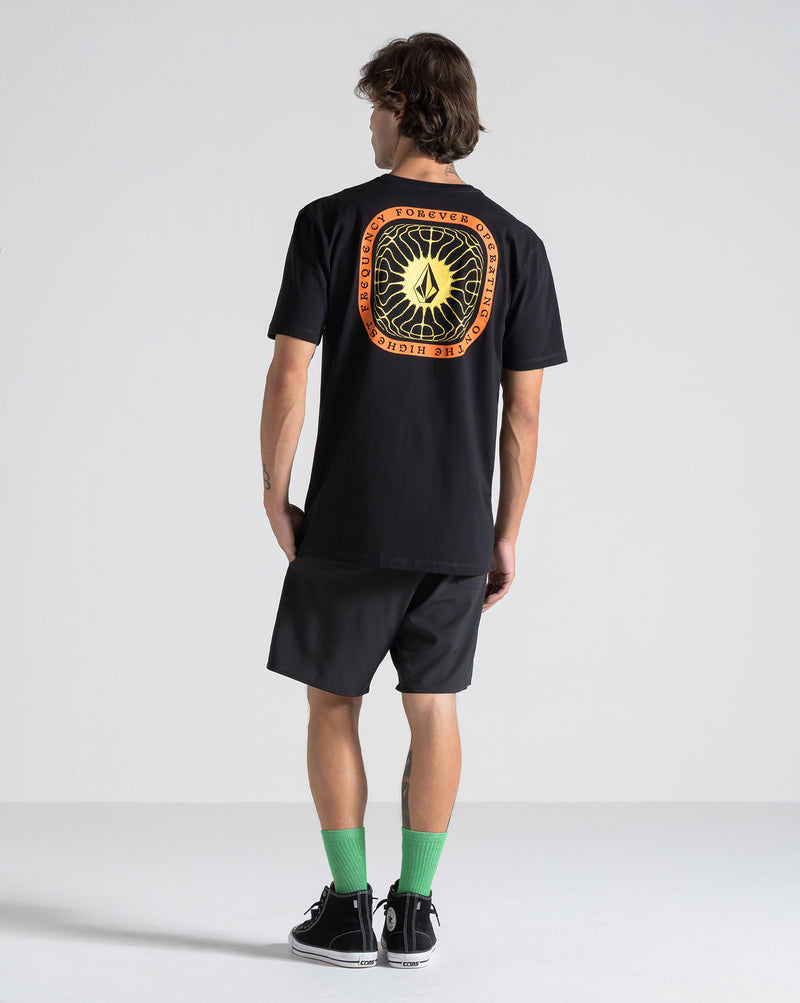 Camiseta Volcom Frequency Preta