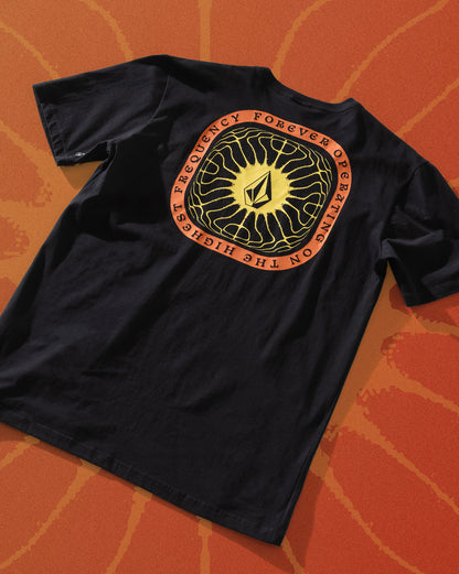 Camiseta Volcom Frequency Preta