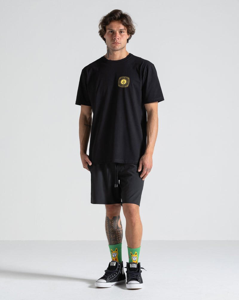 Camiseta Volcom Frequency Preta