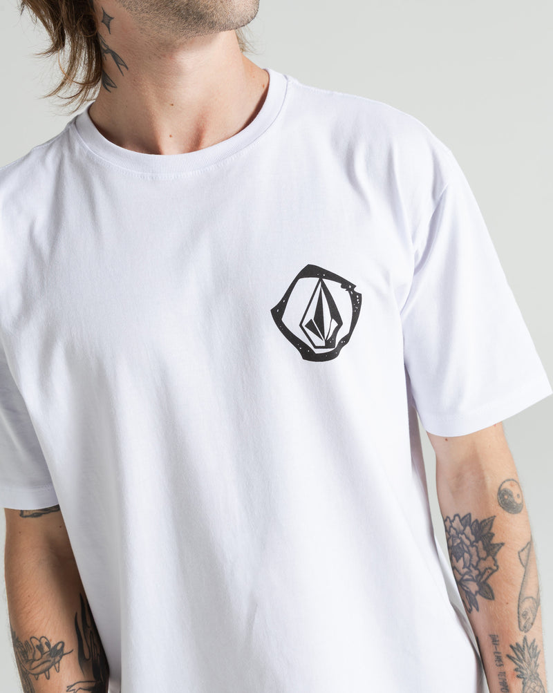 Camiseta Volcom Wavvyy Branca