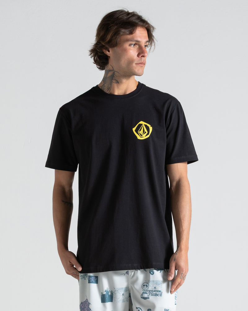 Camiseta Volcom Wavvyy Preta