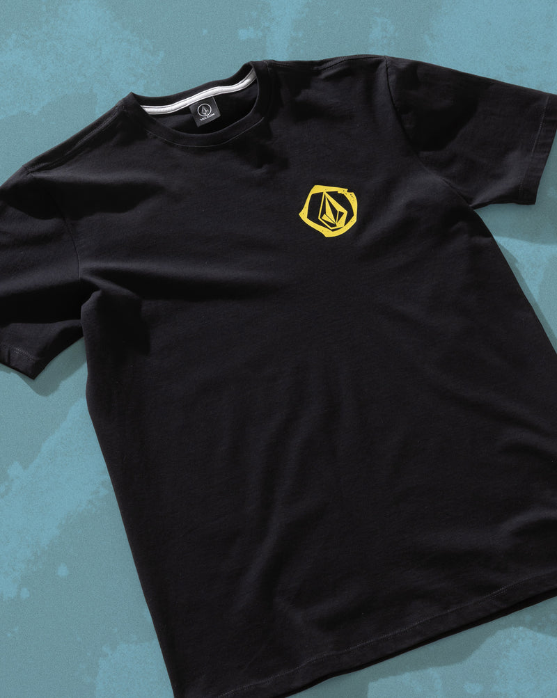 Camiseta Volcom Wavvyy Preta