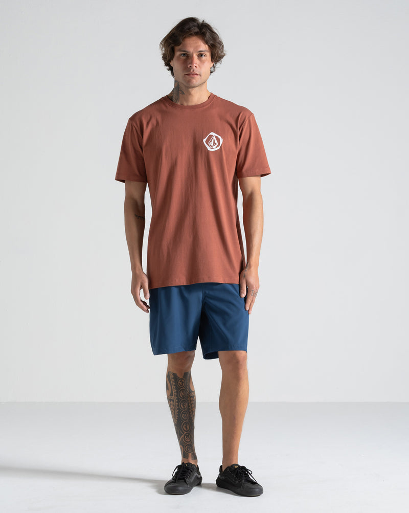 Camiseta Volcom Wavvyy Vermelha