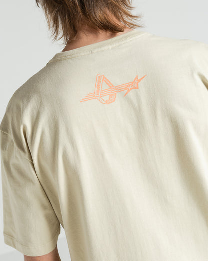 Camiseta Volcom Deserted Bege