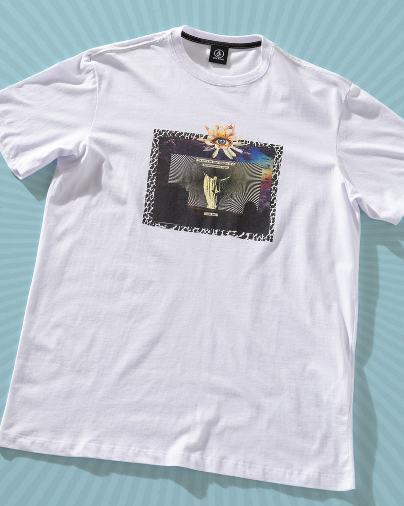 Camiseta Volcom Eye Can See Branca