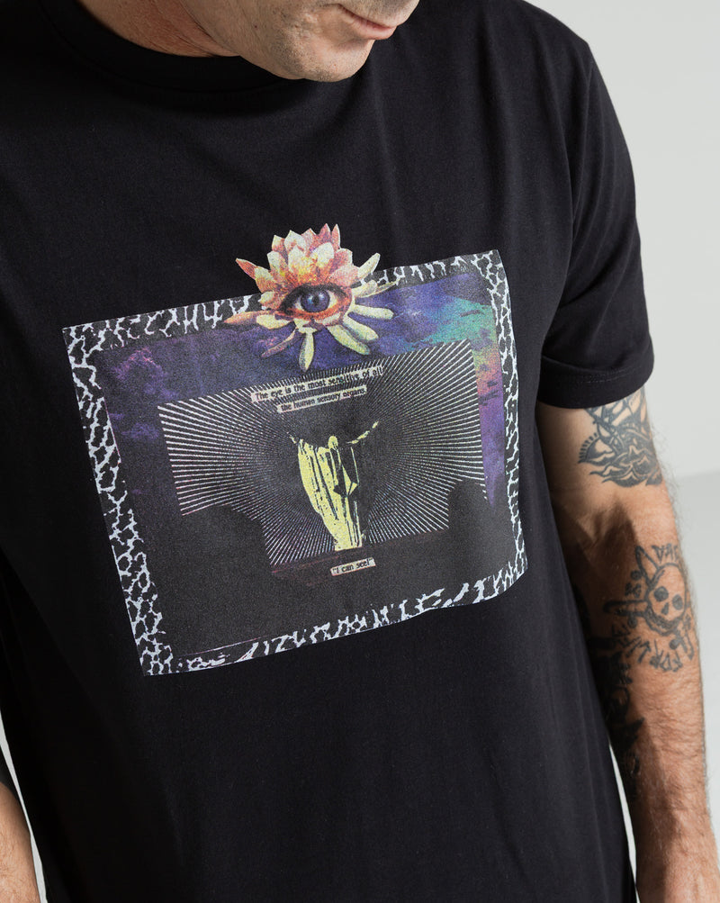 Camiseta Volcom Eye Can See Preta