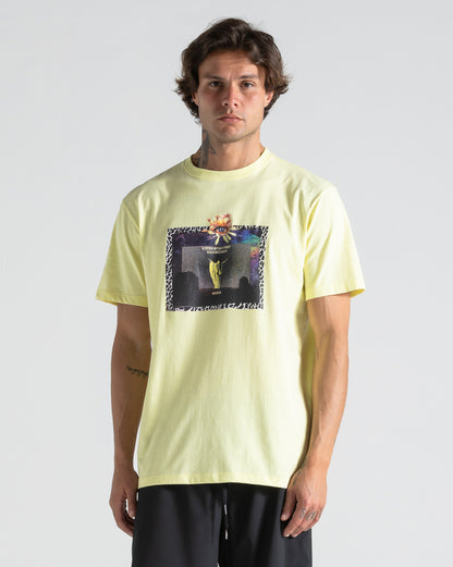 Camiseta Volcom Eye Can See Amarela