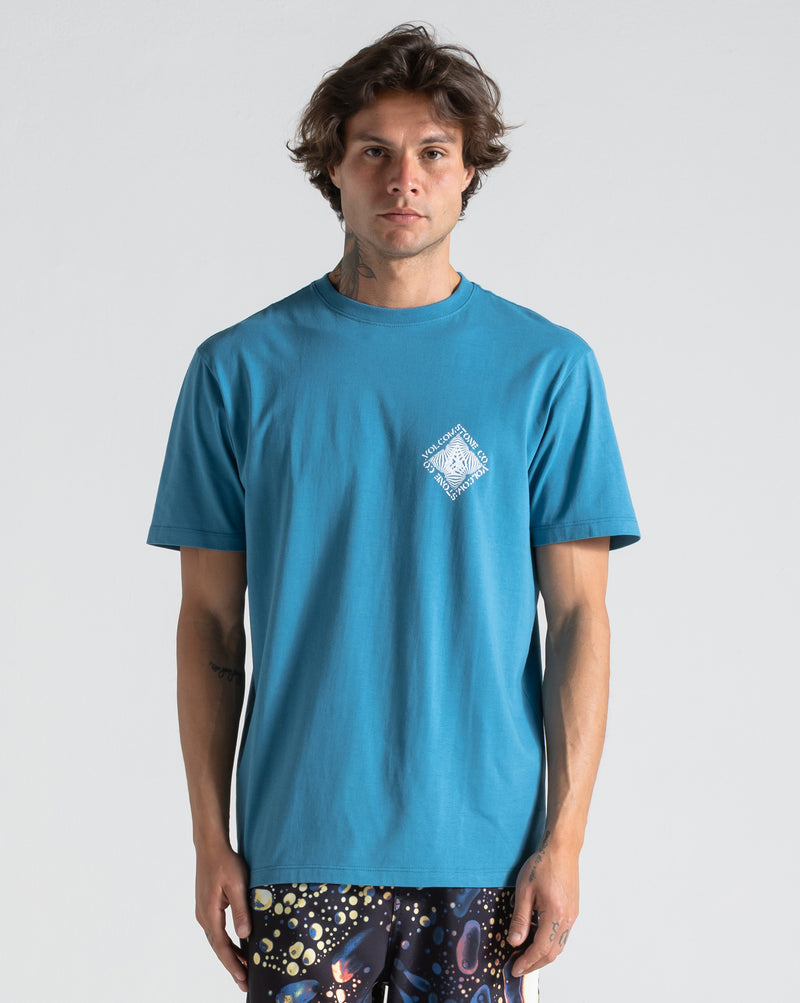 Camiseta Volcom Obtical Azul