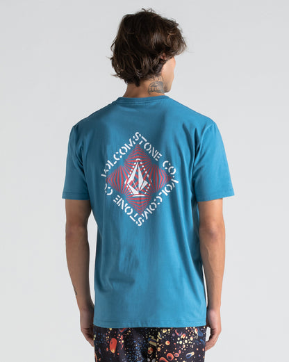 Camiseta Volcom Obtical Azul