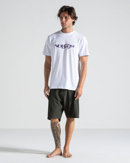 Camiseta Volcom Skidder Branca