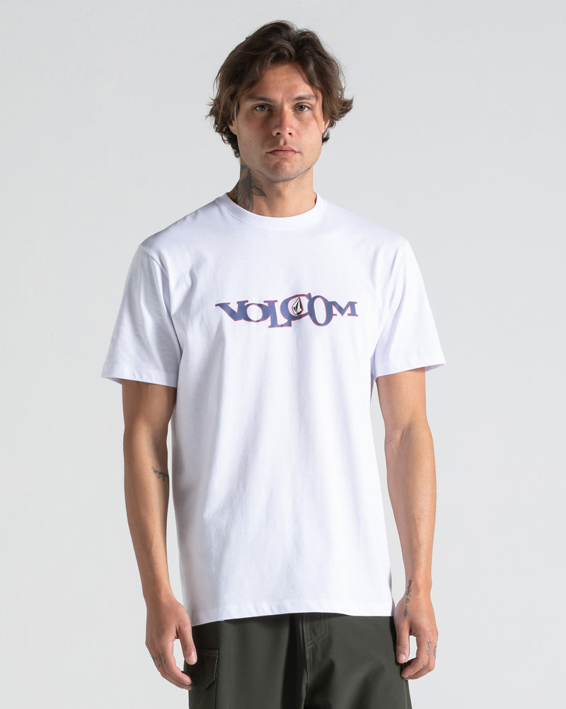 Camiseta Volcom Skidder Branca