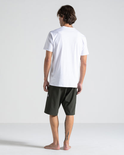 Camiseta Volcom Skidder Branca