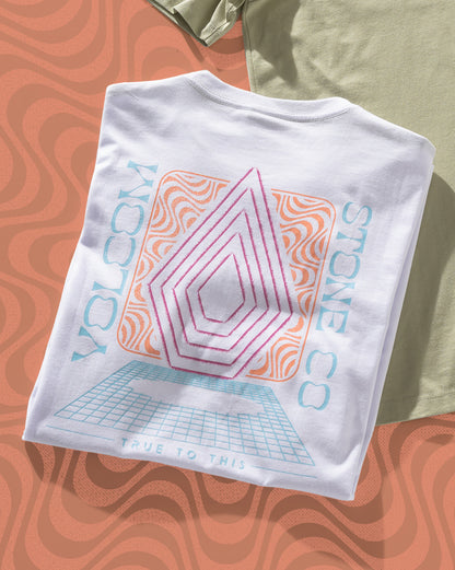 Camiseta Volcom Plated Branca