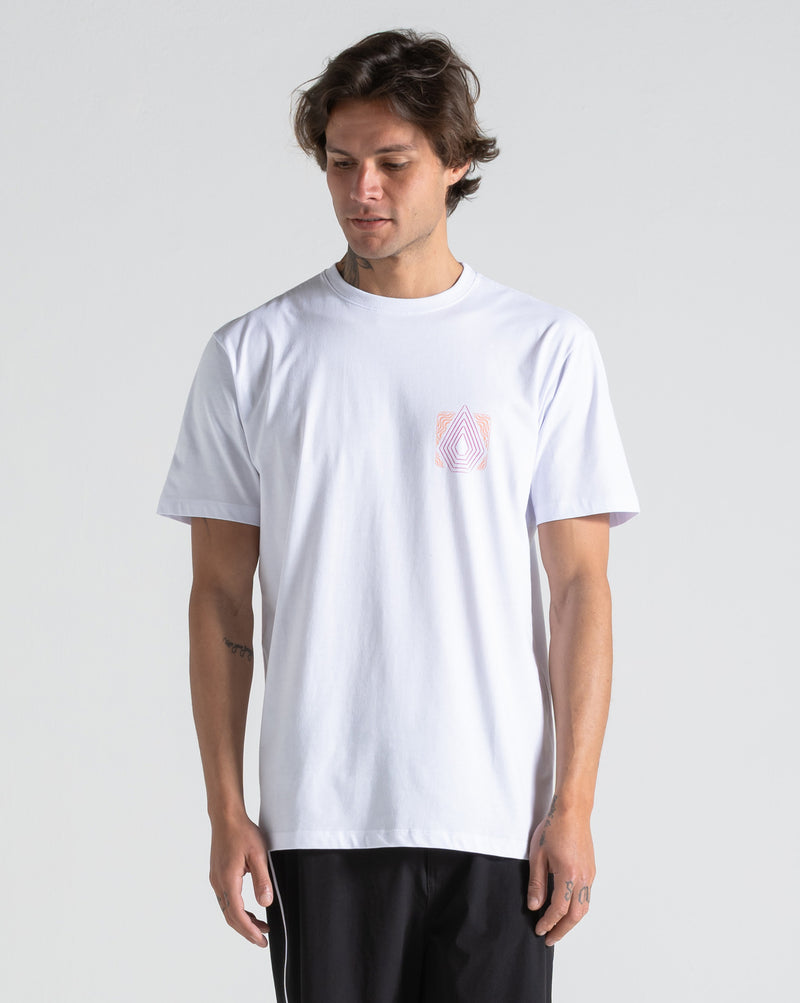 Camiseta Volcom Plated Branca
