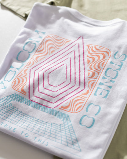 Camiseta Volcom Plated Branca