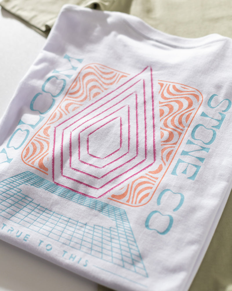 Camiseta Volcom Plated Branca