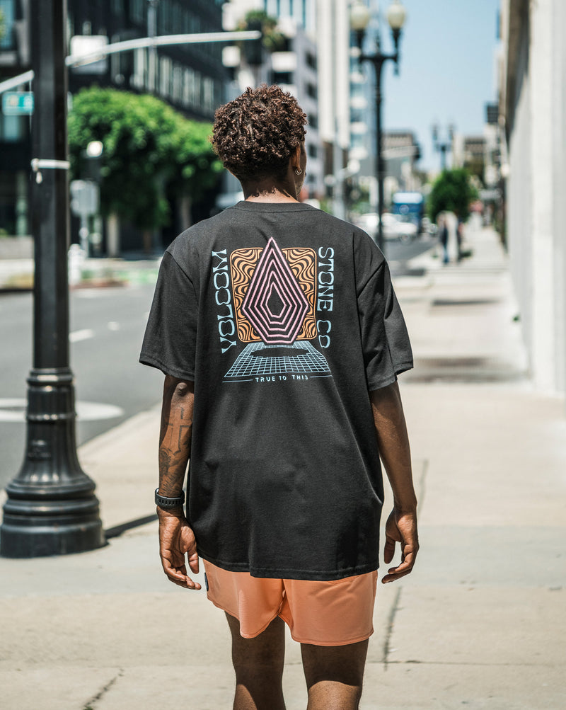 Camiseta Volcom Plated Preta