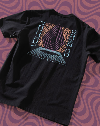 Camiseta Volcom Plated Preta